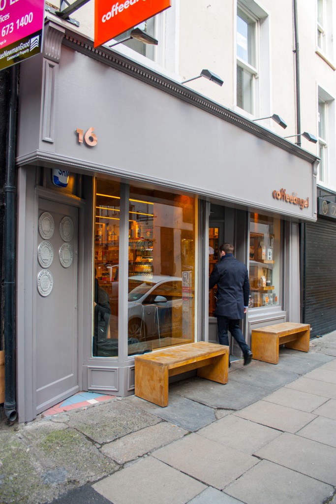 Coffee Angel Shopfront South Anne Street Dublin 2 