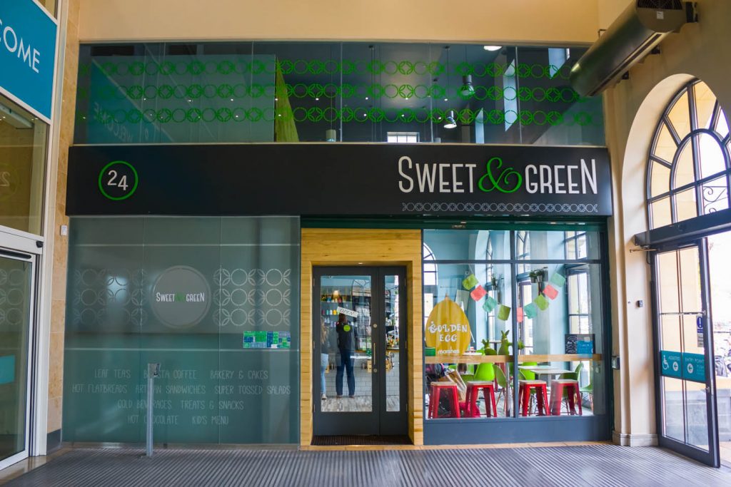 Shop Front - Sweet and Green Dundalk