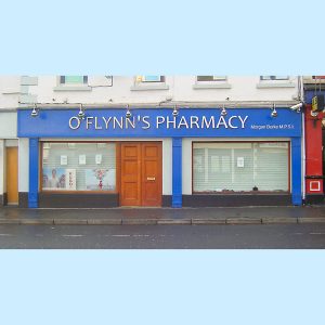Image of a Pharmacy Shop Front- O'Flynns Pharmacy - Louth